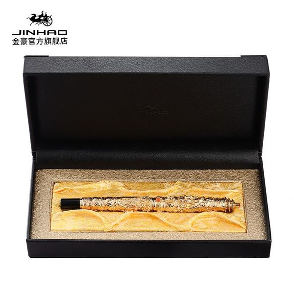 gel pens jinhao double dragon jewelry luxury roller ball pen vintage tower black ink writing stationery office supplie
gel pens jinhao double dragon jewelry luxury roller ball pen vintage tower black ink writing stationery office supplie