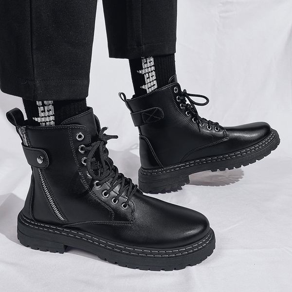 2021 new black martin boots men's british wind work clothes motorcycle autumn and winter high shoes
2021 new black martin boots men's british wind work clothes motorcycle autumn and winter high shoes