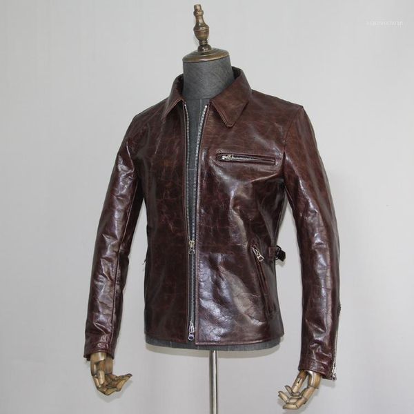 men's leather & faux yr.batik cowhide jacket.vintage 1930 heavy genuine coat,slim motor wear.sales, Black
men's leather & faux yr.batik cowhide jacket.vintage 1930 heavy genuine coat,slim motor wear.sales, Black