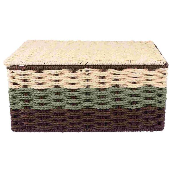 laundry bags multipurpose woven storage basket sundries organizer case with lid
laundry bags multipurpose woven storage basket sundries organizer case with lid