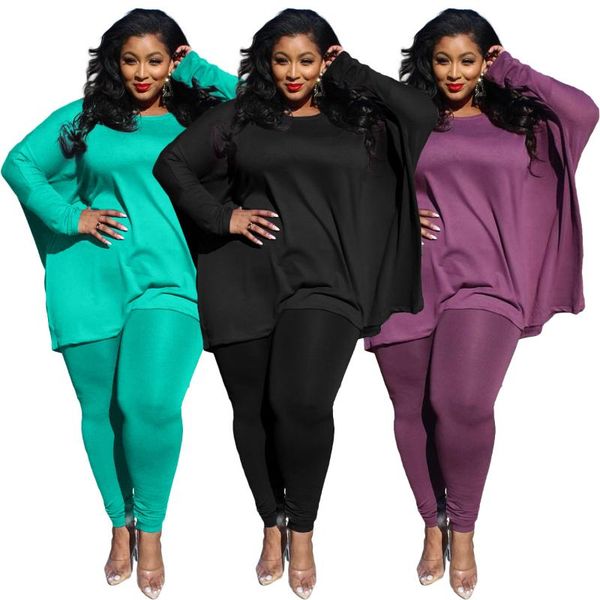 plus size tracksuits chocomisty-ladyplus plus-size sets round neck solid color loose pants set dl88009, Black
plus size tracksuits chocomisty-ladyplus plus-size sets round neck solid color loose pants set dl88009, Black