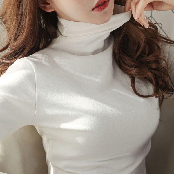 womens sweaters turtleneck 2021 autumn winter sweater lady black white thin pullover jumper knitted sweater pull femme new, White;black
womens sweaters turtleneck 2021 autumn winter sweater lady black white thin pullover jumper knitted sweater pull femme new, White;black