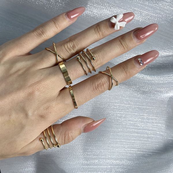 multi layer ring hiphop simple design punk vintage gold color joint rock ring sets for women jewelry korean version goth, Golden;silver
multi layer ring hiphop simple design punk vintage gold color joint rock ring sets for women jewelry korean version goth, Golden;silver