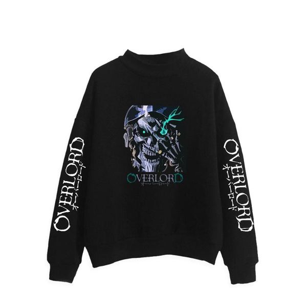 men's hoodies & sweatshirts 2021 anime overlord 2d print women/men high collar sweatshirt casual turtlenecks clothes, Black
men's hoodies & sweatshirts 2021 anime overlord 2d print women/men high collar sweatshirt casual turtlenecks clothes, Black