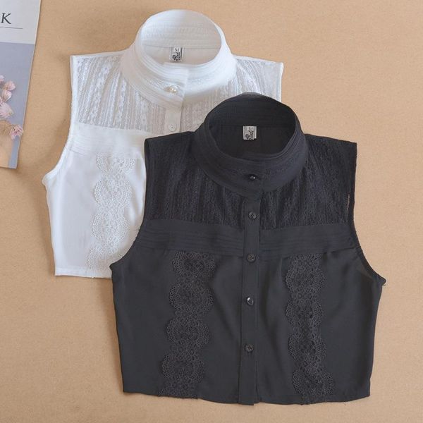 bow ties chiffon black white fake collars for women stand false collar shirt half blouse female detachable clothes, Black;gray
bow ties chiffon black white fake collars for women stand false collar shirt half blouse female detachable clothes, Black;gray