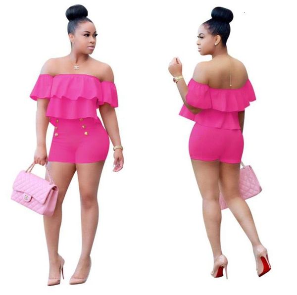 women's two piece pants summer high waist shorts casual solid color ladies clothing pleated ruffle sleeve womens 2pcs sets, White
women's two piece pants summer high waist shorts casual solid color ladies clothing pleated ruffle sleeve womens 2pcs sets, White