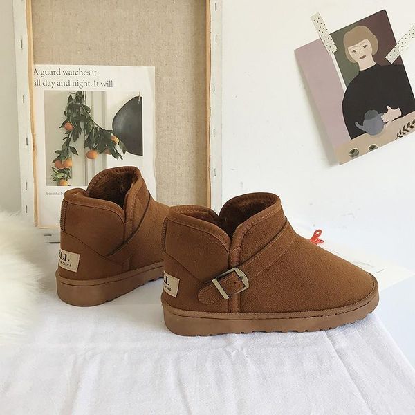 boots 2021 winter snow low-cut women's plush lining non-slip soles high-quality fashion warm shoes classic, Black
boots 2021 winter snow low-cut women's plush lining non-slip soles high-quality fashion warm shoes classic, Black