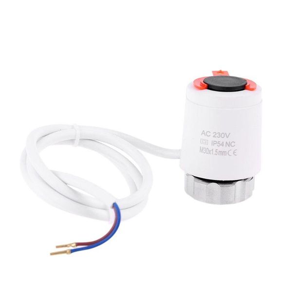 smart home control 230v electric thermal actuator radiator for manifold underfloor heating nc normally closed valve
smart home control 230v electric thermal actuator radiator for manifold underfloor heating nc normally closed valve