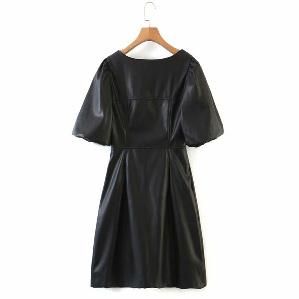 skirts pu retro v-neck bag hip short sleeve zipper chic women's korean style slim black fashion female dress
skirts pu retro v-neck bag hip short sleeve zipper chic women's korean style slim black fashion female dress