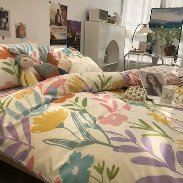 bedding sets fashion pastoral flower set kid teen adult,design cotton twin full home textile bed sheet pillow case quilt cover
bedding sets fashion pastoral flower set kid teen adult,design cotton twin full home textile bed sheet pillow case quilt cover