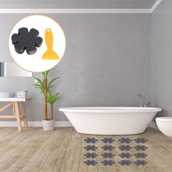 bath mats 20pcs black bathtub stickers flower shaped non-slip adhesive decals with scraper
bath mats 20pcs black bathtub stickers flower shaped non-slip adhesive decals with scraper