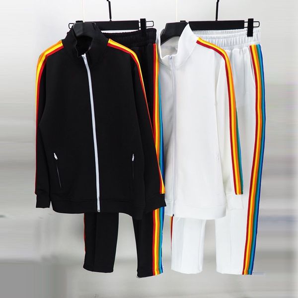 mens tracksuits zipper coats street loose pants for men and women fashion sportswear casual hip hop streetwear letter printed clothing, Gray
mens tracksuits zipper coats street loose pants for men and women fashion sportswear casual hip hop streetwear letter printed clothing, Gray