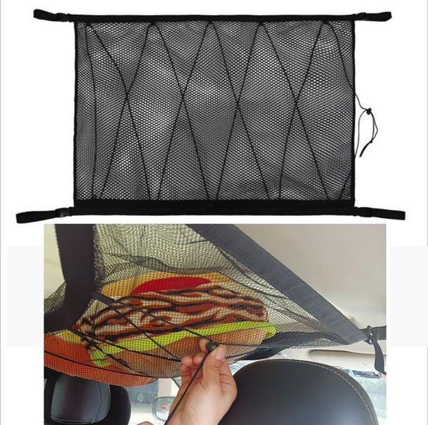 car organizer portable ceiling storage net mesh zipper pocket roof interior cargo bag trunk pouch sundries
car organizer portable ceiling storage net mesh zipper pocket roof interior cargo bag trunk pouch sundries