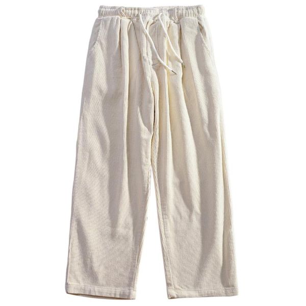 men's pants lacible hip hop streetwear sweatpants soild color loose corduroy joggers casual men harajuku cotton track trousers, Black
men's pants lacible hip hop streetwear sweatpants soild color loose corduroy joggers casual men harajuku cotton track trousers, Black
