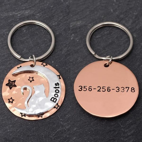 cat collars & leads custom tag on the moon id collar pet lover gift personalized name accessories
cat collars & leads custom tag on the moon id collar pet lover gift personalized name accessories