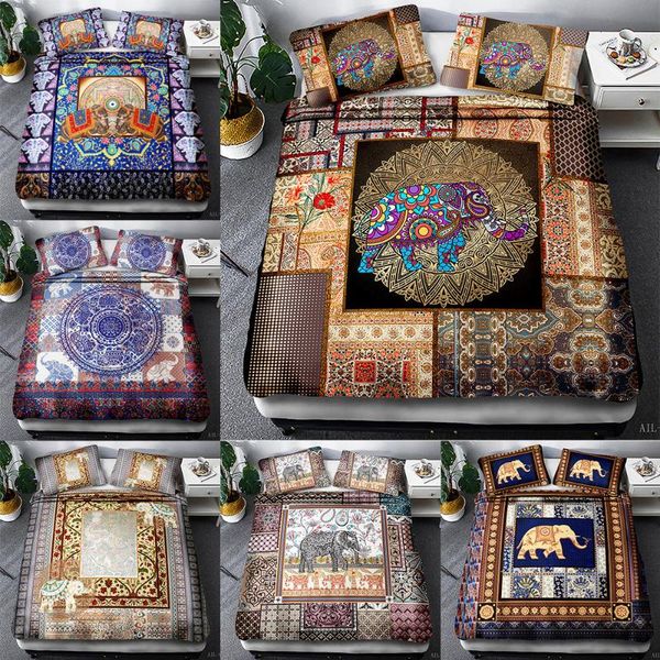 bedding sets 3d printed bohemia elephant set quilt luxury duvet cover with pillowcase bed twin king size 2/3pcs
bedding sets 3d printed bohemia elephant set quilt luxury duvet cover with pillowcase bed twin king size 2/3pcs