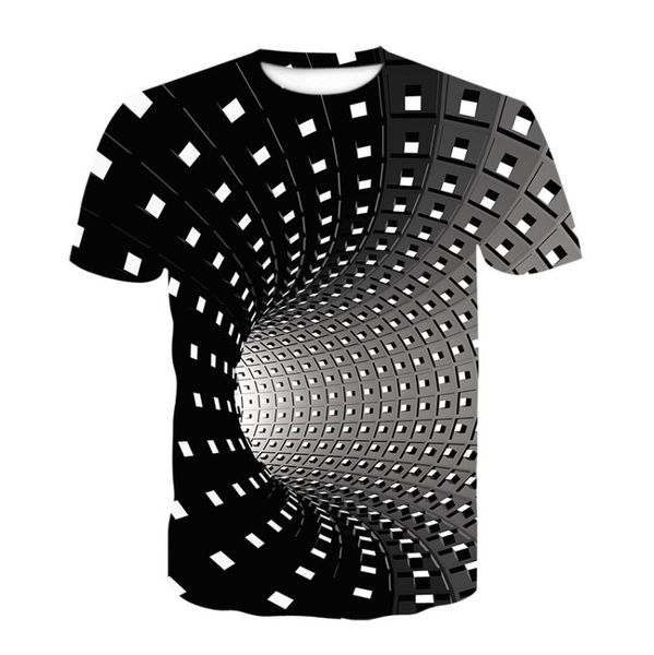summer fashionable men's vortex short-sleeved t-shirt, 3d round neck shirt, plus size streetw t-shirts, White;black
summer fashionable men's vortex short-sleeved t-shirt, 3d round neck shirt, plus size streetw t-shirts, White;black