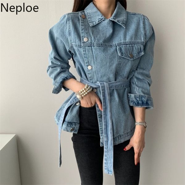 irregular denim jackets women korean ins turn down collar long sleeve coats fashion lace up slim waist female 49833 210422, Black;brown
irregular denim jackets women korean ins turn down collar long sleeve coats fashion lace up slim waist female 49833 210422, Black;brown