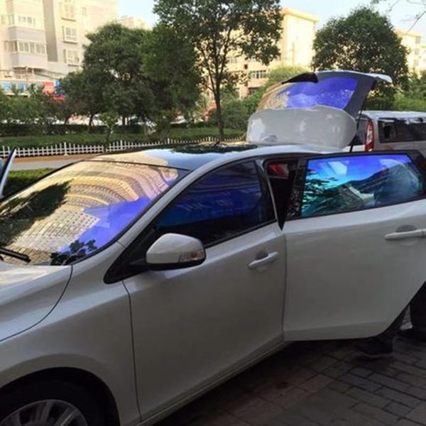 car sunshade 72%vlt chameleon window tint car/house film auto glass sticker 99% uv proof solar pet
car sunshade 72%vlt chameleon window tint car/house film auto glass sticker 99% uv proof solar pet