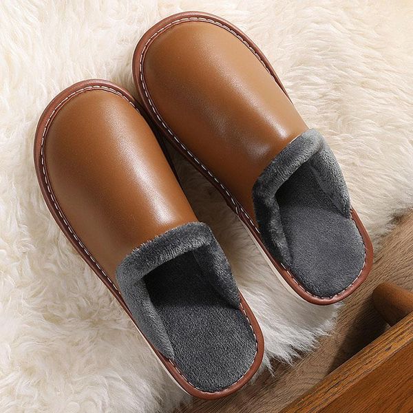 slippers factory supplier store pu women's pvc rubber sole non-slip flannel lining winter shoes comfortable soft couple, Black
slippers factory supplier store pu women's pvc rubber sole non-slip flannel lining winter shoes comfortable soft couple, Black