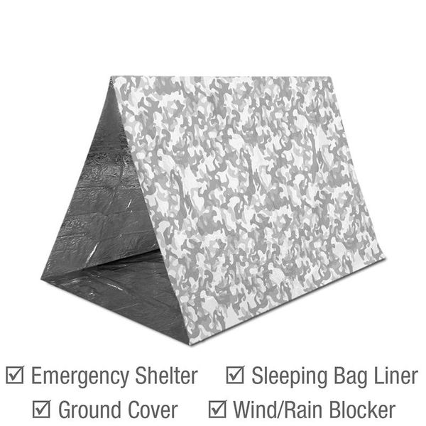 outdoor portable camouflage emergency double sleeping bag pet aluminized film bags
outdoor portable camouflage emergency double sleeping bag pet aluminized film bags