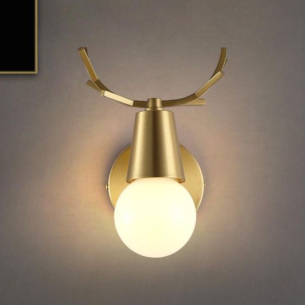 wall lamp light luxury full copper antler postmodern living room tv background bedroom bedside villa decorative
wall lamp light luxury full copper antler postmodern living room tv background bedroom bedside villa decorative