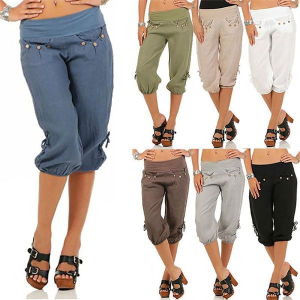 women's pants & capris 3/4 trousers plus size female women solid pencil summer pockets calf length ladies casual zaraing y2k, Black;white
women's pants & capris 3/4 trousers plus size female women solid pencil summer pockets calf length ladies casual zaraing y2k, Black;white