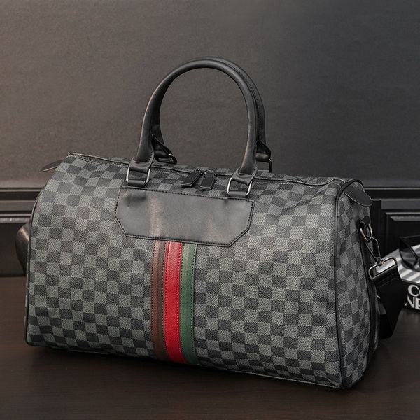 bag handbag korean travel portable large capacity light fitness men's luggage 2021, Black;red
bag handbag korean travel portable large capacity light fitness men's luggage 2021, Black;red