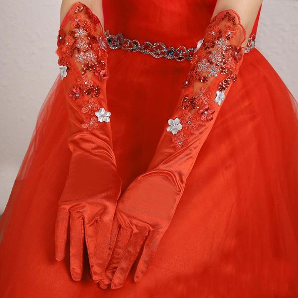 bridal gloves elbow length long red woman wedding full finger white satin lace rhinestone party cosplay dance
bridal gloves elbow length long red woman wedding full finger white satin lace rhinestone party cosplay dance