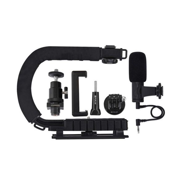 portable handheld dv bracket u/c shape stabilizer video microphone kit for all slr camera accessories tripod heads
portable handheld dv bracket u/c shape stabilizer video microphone kit for all slr camera accessories tripod heads