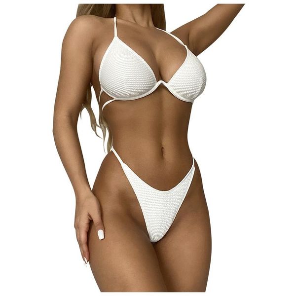 one-piece suits women two-piece lace-up backless solid color bikini swimwear beachwear pure 2021 summer style
one-piece suits women two-piece lace-up backless solid color bikini swimwear beachwear pure 2021 summer style