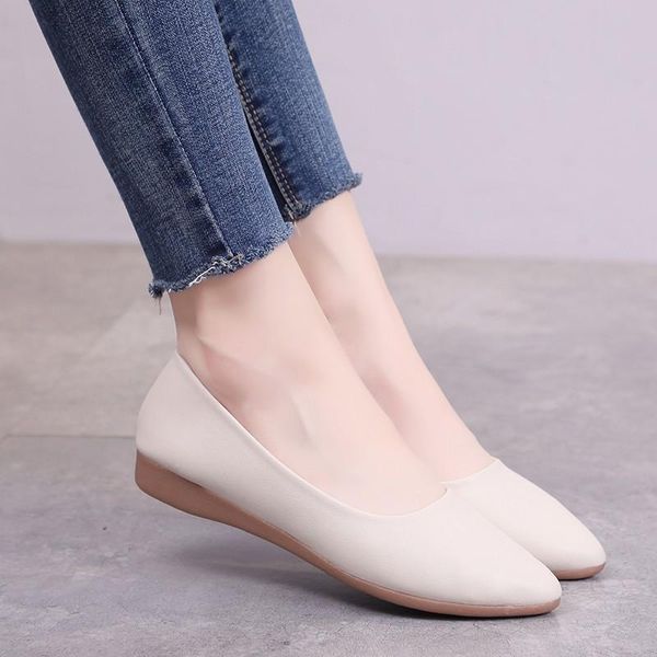 women's casual shoes light pointed rubber soles flat bottom lefu 2021 slippers, Black
women's casual shoes light pointed rubber soles flat bottom lefu 2021 slippers, Black