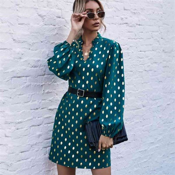 fashion vintage v-neck polka dot mini dress for womens autumn chiffon a-line black long sleeve elegant dress full summer 210508, Black;gray
fashion vintage v-neck polka dot mini dress for womens autumn chiffon a-line black long sleeve elegant dress full summer 210508, Black;gray