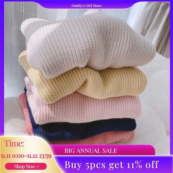 solid color baby girls soft wool knitted sweater for children's clothes kids cashmere pullover sweaters 211104, Blue
solid color baby girls soft wool knitted sweater for children's clothes kids cashmere pullover sweaters 211104, Blue