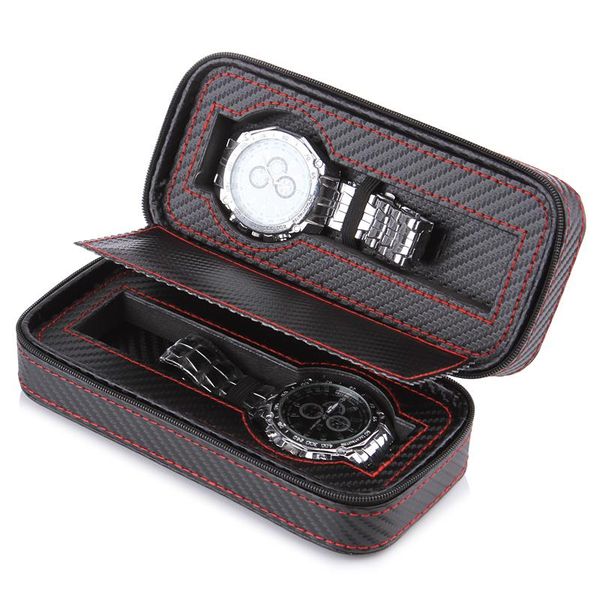 watch boxes & cases portable pu leather 2/4/8 grids slot box display case storage organizer holder zipper exquisite and durable, Black;blue
watch boxes & cases portable pu leather 2/4/8 grids slot box display case storage organizer holder zipper exquisite and durable, Black;blue