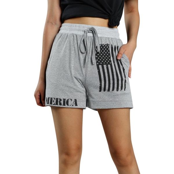 yoga outfit women independence day short pants letter flag print drawstring waist sport shorts with pockets
yoga outfit women independence day short pants letter flag print drawstring waist sport shorts with pockets