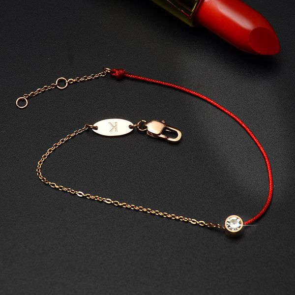 e026 lucky red ropes with gold k letter bracelet 17+3cm jewelry for girls charm bracelets est in summer, Golden;silver
e026 lucky red ropes with gold k letter bracelet 17+3cm jewelry for girls charm bracelets est in summer, Golden;silver