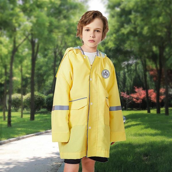 coat 1pcs cartoon solid color style waterproof kids raincoat for children rain rainwear rainsuit student outdoor jacket, Blue;gray
coat 1pcs cartoon solid color style waterproof kids raincoat for children rain rainwear rainsuit student outdoor jacket, Blue;gray