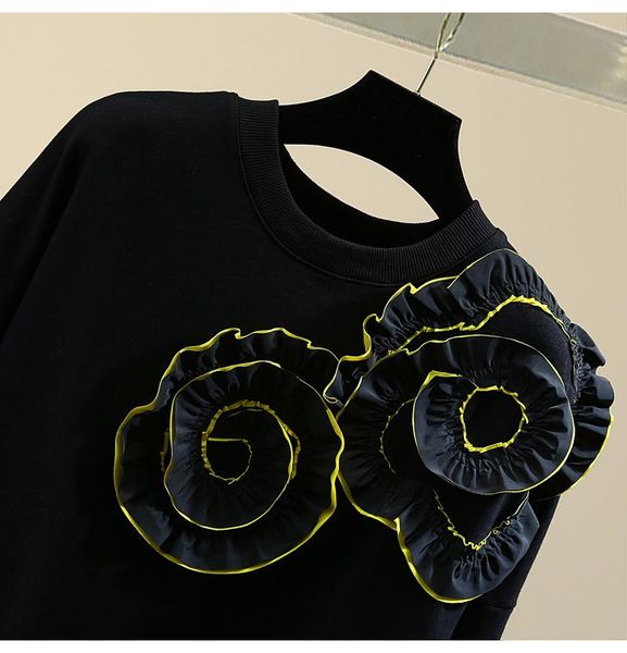 short pullover sweatshirt women 2021 spring korean fashion three-dimensional flower long sleeve leisure hoodie grey blue black women's
short pullover sweatshirt women 2021 spring korean fashion three-dimensional flower long sleeve leisure hoodie grey blue black women's