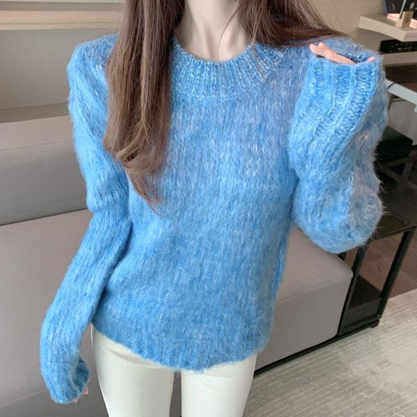 women's sweaters autumn / winter 2021 round neck t-shirt loose long sleeve pullover sweater solid color bottoming fashion, White;black
women's sweaters autumn / winter 2021 round neck t-shirt loose long sleeve pullover sweater solid color bottoming fashion, White;black