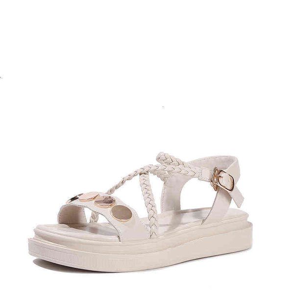 tide brand 2021 summer net red versatile thick sole sandals women's sequins fashion fairy flat roman beach shoes
tide brand 2021 summer net red versatile thick sole sandals women's sequins fashion fairy flat roman beach shoes