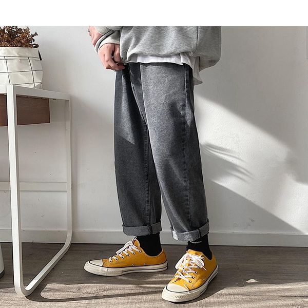 men's jeans solid oversized baggy for men vintage mens streetwear harajuku high waist loose denim pants male, Blue
men's jeans solid oversized baggy for men vintage mens streetwear harajuku high waist loose denim pants male, Blue