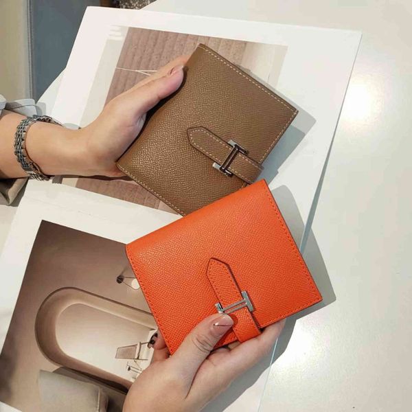 bag handbag short small wallet men's and women's universal palm print h button light luxury leather mini zero certificate card bag, Black;red
bag handbag short small wallet men's and women's universal palm print h button light luxury leather mini zero certificate card bag, Black;red