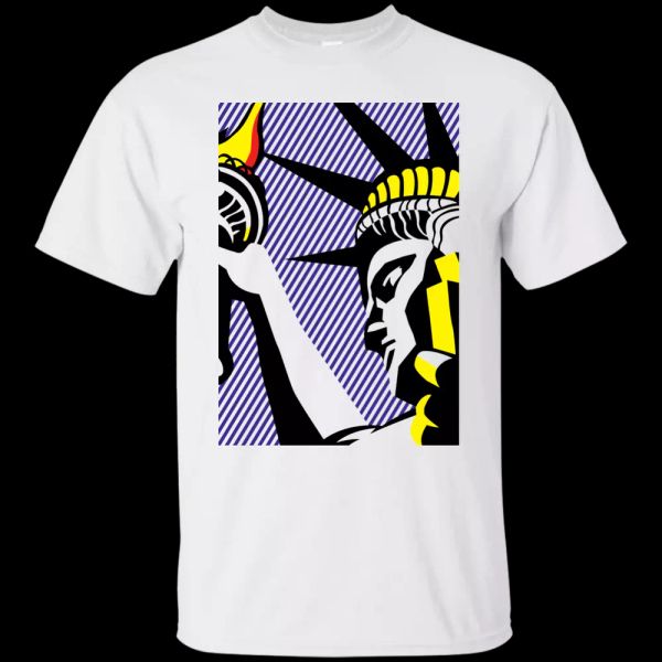Roy Lichtenstein, Retro, Pop Art, Statue of Liberty, Patriotic, America, America, White;black
Roy Lichtenstein, Retro, Pop Art, Statue of Liberty, Patriotic, America, America, White;black