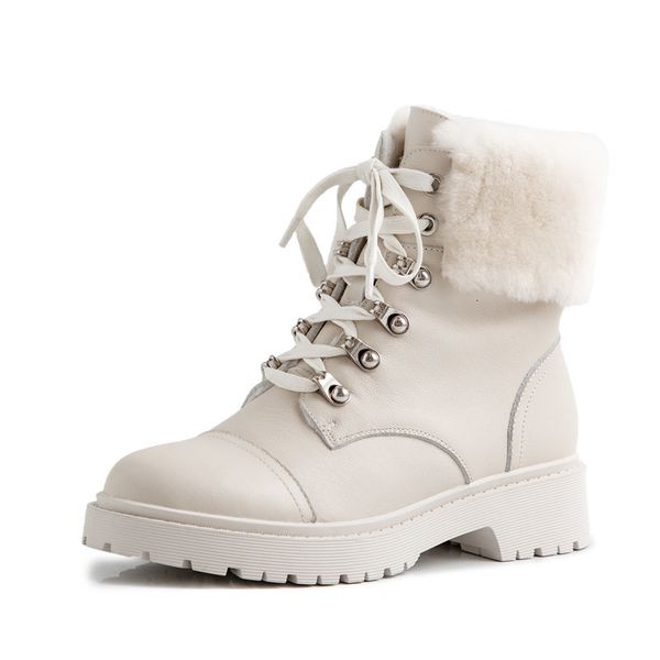 asumer genuine leather shoes complete warm thick skin winter lace up to low heels snow boots, Black
asumer genuine leather shoes complete warm thick skin winter lace up to low heels snow boots, Black