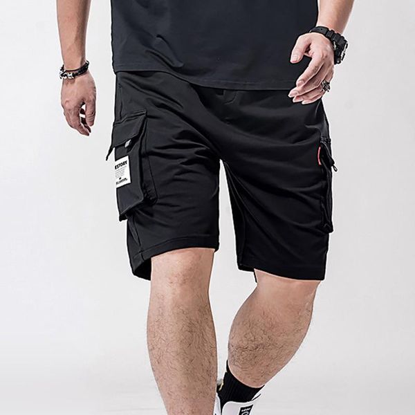 men's shorts solid color big pocket loose board breathable sportswear jogging sports pants summer casual, White;black
men's shorts solid color big pocket loose board breathable sportswear jogging sports pants summer casual, White;black
