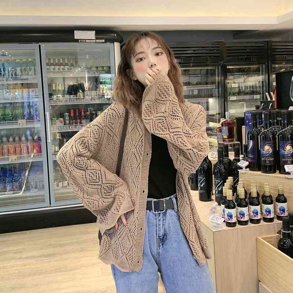 women's sweaters korean setyle retro in the open color solid cardigan lazy wind loose single-breasted long sleeve sweater ladies ppts, White;black
women's sweaters korean setyle retro in the open color solid cardigan lazy wind loose single-breasted long sleeve sweater ladies ppts, White;black