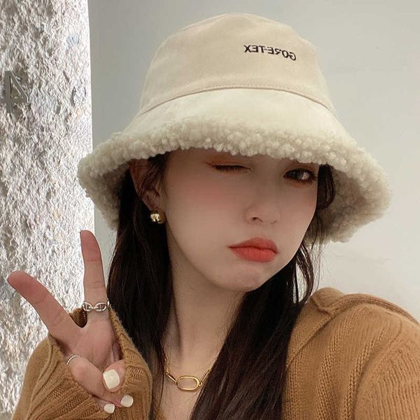korean double sided hat children's autumn and winter lamb psh fisherman's versatile soft sister student warm basin, Blue;gray
korean double sided hat children's autumn and winter lamb psh fisherman's versatile soft sister student warm basin, Blue;gray