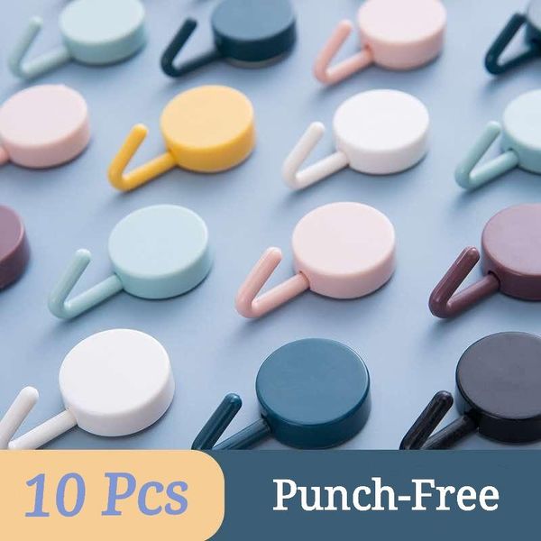 hooks & rails 10 packs of non-marking strong adhesive cute creative punch-decorative stickers home decorations
hooks & rails 10 packs of non-marking strong adhesive cute creative punch-decorative stickers home decorations