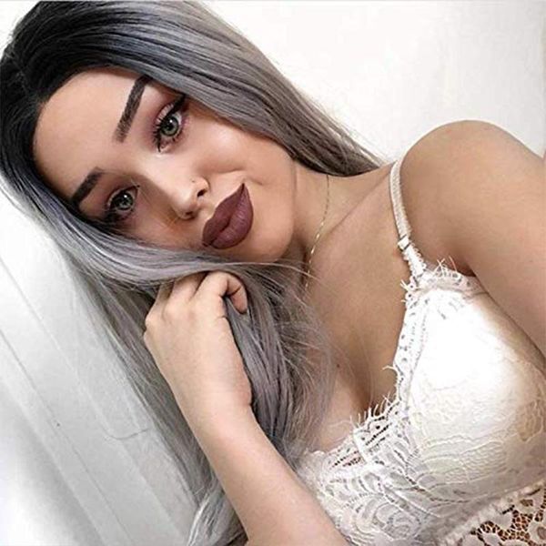 synthetic wigs cosplay lace front wig long black gray body wave colored ombre frontal curly for women pre plucked hair
synthetic wigs cosplay lace front wig long black gray body wave colored ombre frontal curly for women pre plucked hair